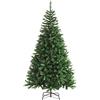 WeRChristmas Albero di Natale in Pino Misto con 841 Rami, Verde, 210 cm