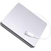 Hemobllo Unità Cd Rom Usb 3.0 Tipo C Per Laptop Masterizzatore Dvd Esterno Slot Compatibile Con Desktop Argento No