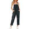 Kobilee Tuta Intera Donna Curvy Baggy Salopette Jeans Casual Denim Jumpsuit Elasticizzata Invernale Salopette con Tasche Elegante Tuta Intera
