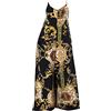 Fulidngzg Tuta Donna Estiva, Taglie Forti Casual Tuta Inter Gamba Larga Comode Monospalla Tuta Intera Lunga Morbida Jumpsuit Sportiva Senza Maniche Salopette Elegante Curvy