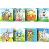 ycyingcheng DIY 5D Diamond Disegno Biglietti di auguri con buste, Ricamo Arti Strass Ki per Pasqua Natale Vacanza Festa dei Bambini, Confezione da 8