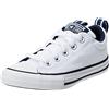 CONVERSE Chuck Taylor all Star Street, Sneaker, White/Navy/Black, 31.5 EU