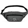 Rock Experience REUB03381-O217 HANDY HIP BELT UNISEX Marsupio sportivo EBONY MELANGE