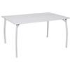 greemotion Tavolo rettangolare da giardino modello "Toulouse", tavolo giardino balcone terrazzo ca. 140 x 74 x 90 cm
