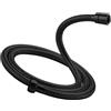 UESDU Tubo Doccia Nero 2 M, Flessibile Doccia In Acciaio Inox Standard 1/2 Connettore Universale Anti-Torsione Tubo Doccia per Doccetta E Rubinetti Vasca Da Bagno