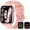 Gerafame Smartwatch Donna,1,96 Orologio Smartwatch Donna, Cardiofrequenzimetro/Monitoraggio del Sonno, Smart Watch con 112 modalità sportive, IP68 Impermeabile per Android iOS