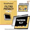 VistaProtect - Filtro Privacy Premium & Filtro Anti Luce Blu. Montaggio Magnetico. Pellicola di Protezione compatibile con Apple MacBook Air 15 M1/M3/M4/M5 (15.3 - 2023+)