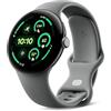 Google Pixel Watch 3 (45 mm) - Cassa in alluminio grigio opaco - Cinturino grigio verde - Wi-Fi