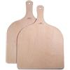 G.a HOMEFAVOR Pala per Pizza Pizza Spatola in Legno(Confezione da 2)