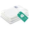 ELEXACLEAN Strofinacci da cucina in microfibra (68 x 42 cm, Set di 3, Bianco) - Strofinacci moderni per tavolo - bar - cucina