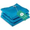 ELEXACLEAN Strofinacci da cucina in microfibra (68 x 42 cm, Set di 3, Blu) - Strofinacci moderni per tavolo - bar - cucina
