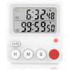 XREXS Timer Cucina Digitale 2 Canali Indipendenti Volume Regolabile