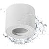 Gleonlux Faretto LED Interno IP44, Faretto Soffitto Impermeabile, Faretti da soffitto 230V, Lampada da Soffitto Moderna Tondo Alluminio Ø80x65mm, Faretto Bianco Soffitto per Modulo LED, Set di 1