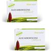Aloe-beta ALOEBETA Aloe Arborescens in Capsule Vegetali - Integratore Alimentare BIO, Stimola le Difese Immunitarie, Antiossidante, Depurativo-Senza Dolcificanti, Conservanti, 100% Vegan, Gluten Free, 30 Caps