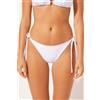 Calzedonia Brasiliana Lacci Costume White Waves Bianco