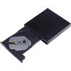 Hemobllo Driver Esterno Usb 2.0 Lettore Unità Esterna Per Laptop Bruciatore Esterno 3.0 Trasferimento Dati Riscrittore Nero Unità Disco Usb Guidare Penna Usb Registratore Dvd Cd Computer