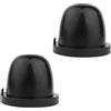 JNNJ 2 Pezzi Auto Coperture Antipolvere Gomma, Coperchio Tenuta Alloggiamento LED, Veicoli Fari Coperchio di Tenuta, Alloggiamento Tenuta Gomma Coperchio Antipolvere, per Automobile(75x55MM)