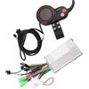 Alomejor Regolatore di Velocit¨¤ 48V 24V-60V 250W-350W con Display LCD Impermeabile per Bici Elettriche e Scooter Elettrici Controller Potenza Regolabile Velocit¨¤ Bici Scooter Elettrico