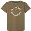 Pepe Jeans Ronal, T-shirt Bambini e ragazzi, Verde (Military Green),14 anni