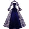 Generico 2024 Medievale Donna Vestito Carnevale Abito Steampunk Vestiti Carnevale Palazzo Vintage Cerimonia Vestito Carnevale Curvy Vestito Cosplay Costume Carnevale Partito Festa Vestito Medievale Donna