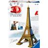 Ravensburger Eiffel Tower Paris Puzzle 3D 216 Pezzi 125562 di Ravensburger