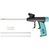 wolfcraft Pistola dosatrice per schiuma di montaggio I 4342000 I Per sigillare, isolare e incollare con precisione