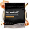 THE PROTEIN WORKS Protein Works | Diet Meal 360 - PLATINUM Innovation, Shake Sostitutivo Pasti Dietetico, Perdita Peso, 26 Vitamine & Minerali, Semi Di Lino, Inulina, Omega‑3, Caramello Salato Intenso, 16 Pasti, 1kg