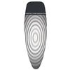 Brabantia Ironing Board Cover D 135x45 cm - Titan Oval | 100% Cotton Top Layer with 2mm Foam Padding & Heat-Resistant Zone for Size D Ironing Boards | Durable, Washable, Easy to Install
