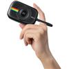 VRURC Power bank 10000mAh con cavo integrato, piccolo mini powerbank a ricarica rapida da 20 W, batteria USB C Elementi essenziali da viaggio per la maggior parte dei dispositivi smart-Nero