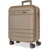MOVOM Valigia da cabina Galaxy blu 40 x 55 x 20 cm rigida ABS serratura a combinazione laterale 37 L 3 kg 4 ruote doppio bagaglio a mano, Blu, 40 x 55 x 20 cm, Valigia Cabina