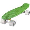 Ridge Skateboards 22 Mini Cruiser Skateboard, Verde/Bianco