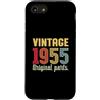 Celebrating 1955 Birthday Vintage Origin Custodia per iPhone SE (2020) / 7 / 8 Vintage 1955 Parti Originali 1955 Compleanno