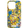 The Simpsons Stampa dei personaggi di The Simpsons Springfield Custodia per iPhone 14 Pro