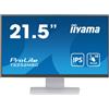 iiyama ProLite Monitor PC 54,6 cm (21.5") 1920 x 1080 Pixel Full HD LCD Touch screen Tavolo Bianco