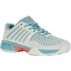 K-Swiss Express Light 3 HB, Scarpe da Tennis Donna, Blanc De Blanc-Vaso per Fiori di Deserto, Colore: Blu, 41 EU