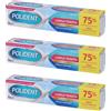 Haleon Italy Srl Polident Lunga Tenuta Adesivo per Protesi Dentale Set da 3 3x70 g Pasta