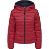 ONLY TAHOE REVERSIBLE HOOD JACKET OTW EQUESTRIAN RED/NIGHT Giacca Donna
