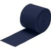 QUARKZMAN Fasce Elastiche per Cucito Double Side 5cm(2) 3 Iarde/8 Piedi Blu Navy Fascia Elastica in Maglia ad Alta Elasticità per Parrucche Cinture Pantaloni