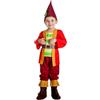 Boland 82419 - Costume da nano per bambini, costume in maschera per festa a tema o carnevale, costume da gnomo