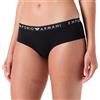Emporio Armani Iconic Logoband Culotte Full Slip, GRIGIOMELANGE Chiaro, S Women's