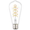 Eglo Lampadina LED a spirale, attacco E27, lampadina decorativa vintage