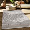 Paco Home Tappeto Per Esterno Da Balcone Terrazza Tappeto Cucina Moderno Boho Etnico, Dimensione:300x400 cm, Colore:Beige 2