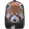 TNATUR Borsa da scuola unisex Zaino per bambini Panda rosso Adatto come borsa per scuola media Zaino per college Zaino per bambini 43x32x14CM