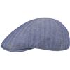 LIPODO Coppola Vancouver Uomo - Cappello Piatto con Visiera Primavera/Estate - M (57-58 cm) Blu