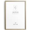 Artower® Cornice Foto in Legno Quercia A3 30x42 cm | Cornice con Vetro Plexiglass DIN A3 | Cornice per Grande Quadro, Collage Foto, Poster | Portafoto da Tavolo | Decorazione da Parete per Stanza