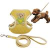 Generic Pettorina e guinzaglio per Cani di Piccola Taglia,Imbracatura e guinzaglio per Gattini a Prova di Fuga per Camminare - Imbracatura per Cuccioli Morbida e Traspirante per Passeggiate,