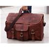 Fatto a mano Borsone da viaggio in pelle da uomo 40" palestra vintage bagaglio da notte we...