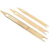 PATIKIL Rete Ago Navette Kit, Dimensione 1# 3# 5# Bambù Pesca Rete Riparazione Linea Riparazione Strumento