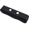 FITCENT Fascia Elastica Regolabile per Cardio Frequenzimetro per Garmin, Wahoo, Polar H10, Coospo,Magene, Bryton,LIVLOV (Rosso)