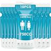 FePen Sacco Urina Monouso, 10 Pezzi Sacche per Urina, Sacchetti Vomito da Viaggio, Urinatoio Femminile Portatile, Borsa per Orinatoio Unisex, per Campeggio, Viaggi, Emergenza